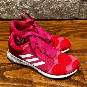 Adidas Edge Lux 4 x Marimekko Sneaker in Magenta/White/Red Women’s size 7